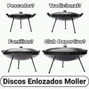 Disco 70 Enlozado Con Tapa Moller