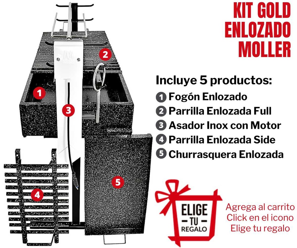 KIT GOLD ENLOZADO MOLLER