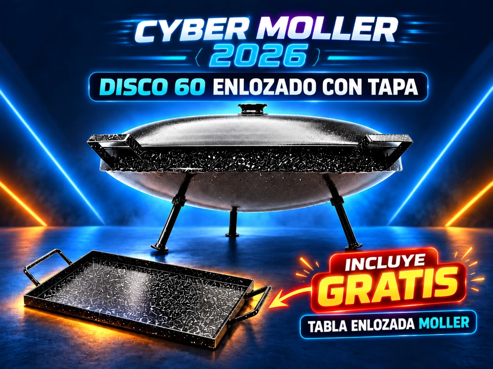 [DET60] Disco 60 Enlozado Con Tapa Moller