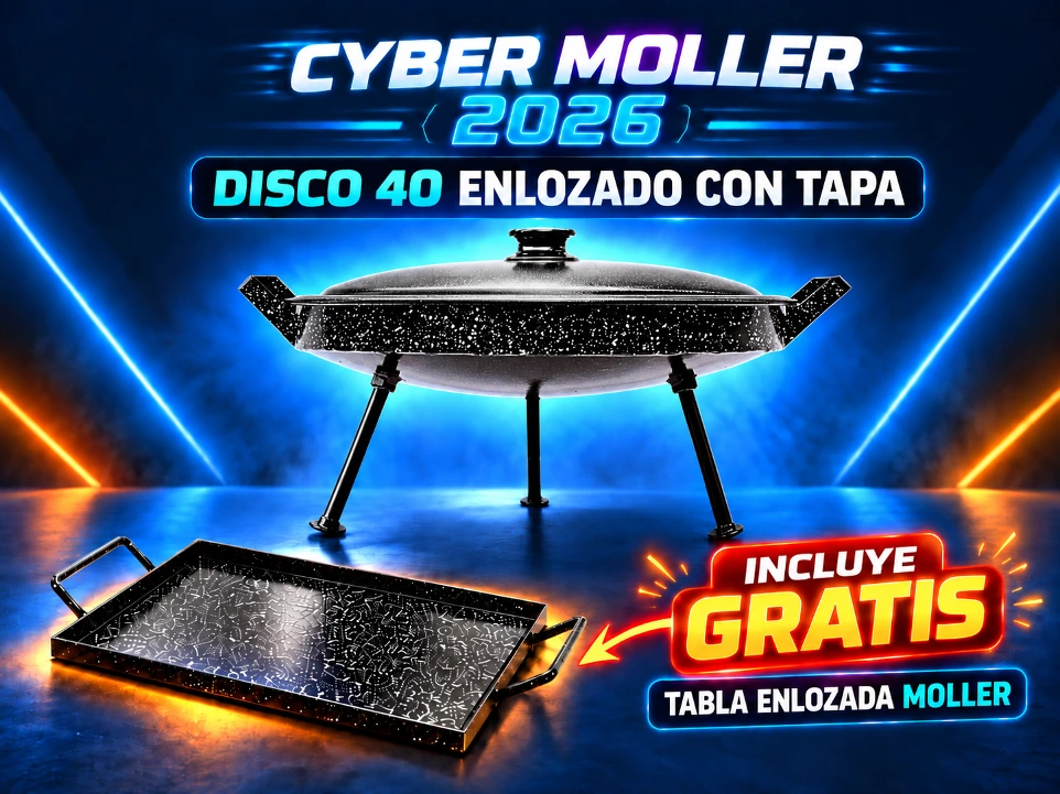 [DET40] Disco 40 Enlozado Con Tapa Moller
